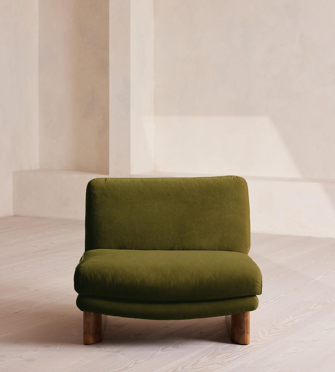 Tellis Chair - Velvet - Olive - US - Listing - Image 1