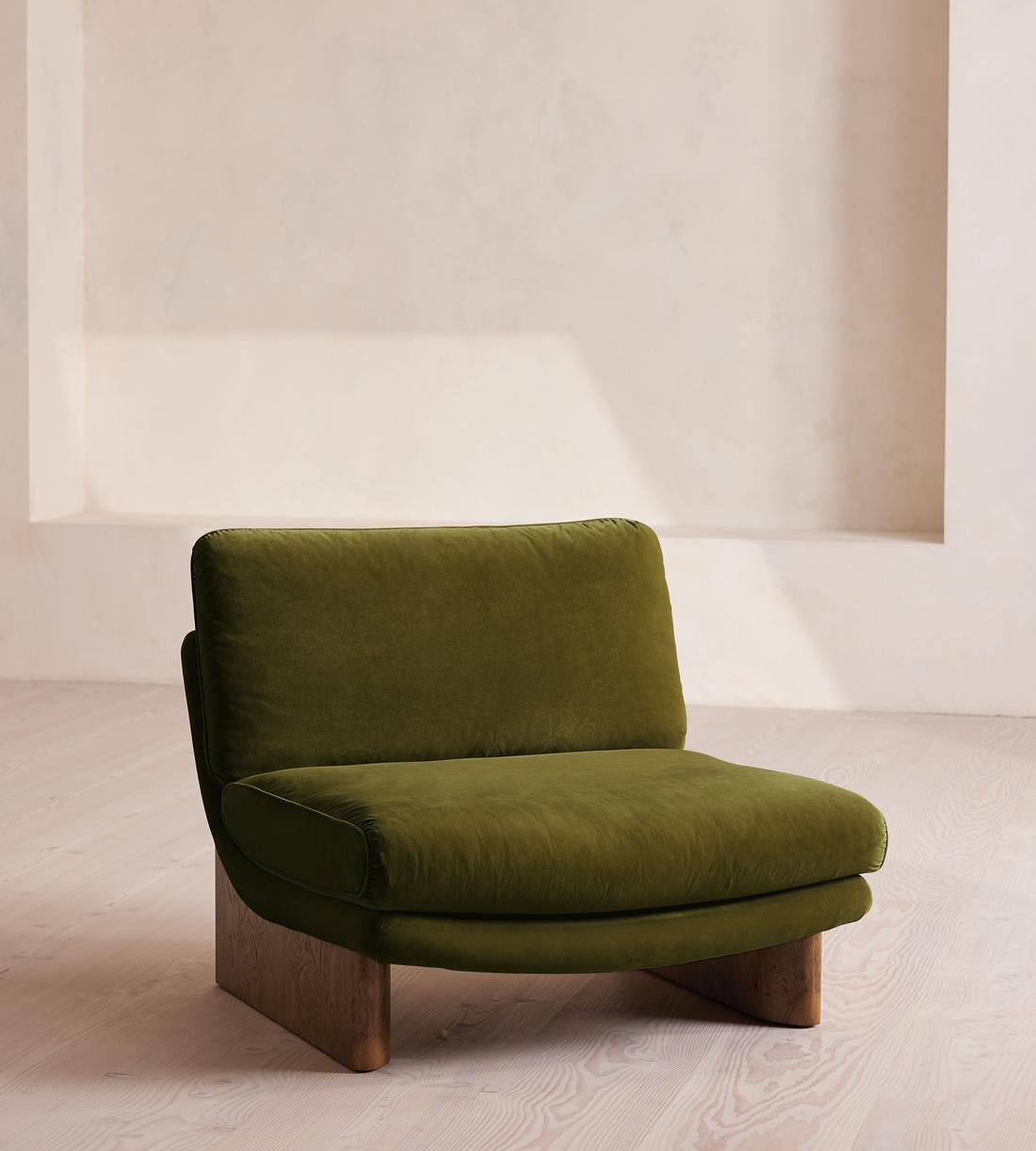 Tellis Chair - Velvet - Olive - US - Listing - Image 2