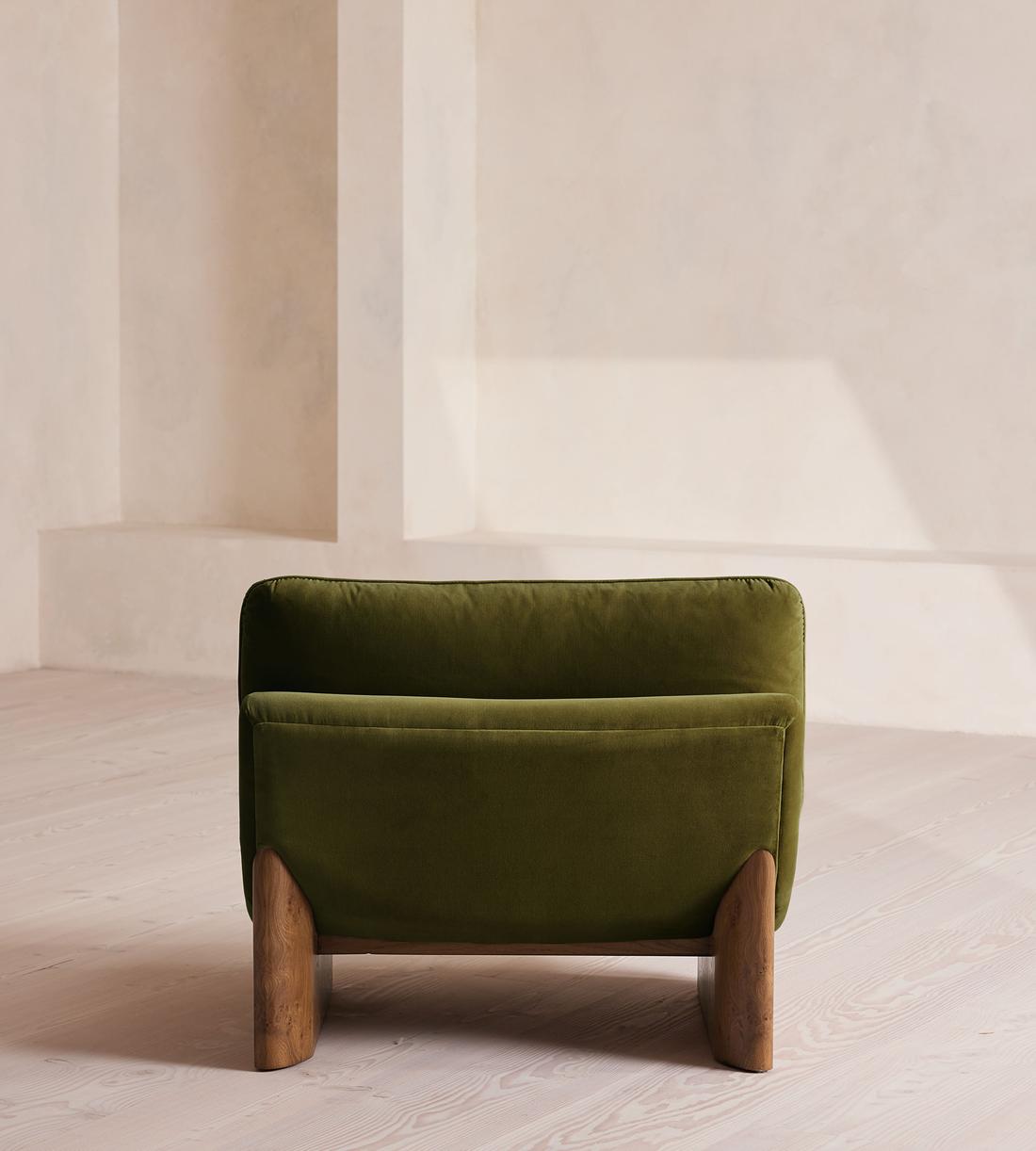 Tellis Chair - Velvet - Olive - US - Images - Image 4