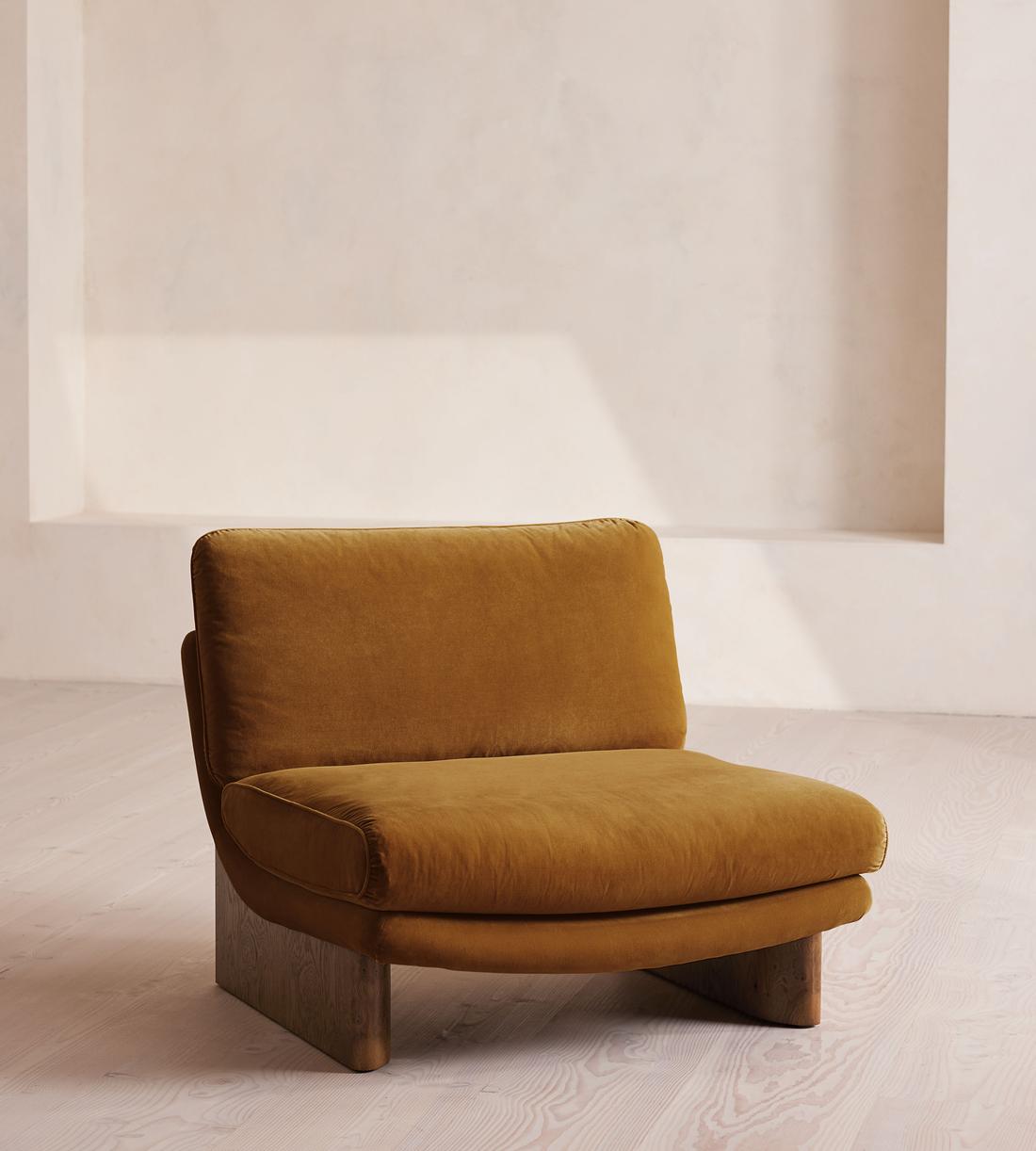 Tellis Chair - Velvet - Mustard - US - Listing - Image 2