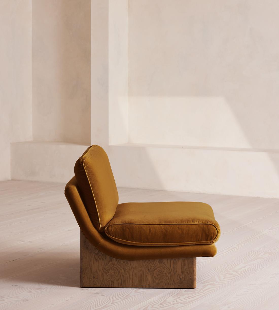 Tellis Chair - Velvet - Mustard - US - Images - Image 3