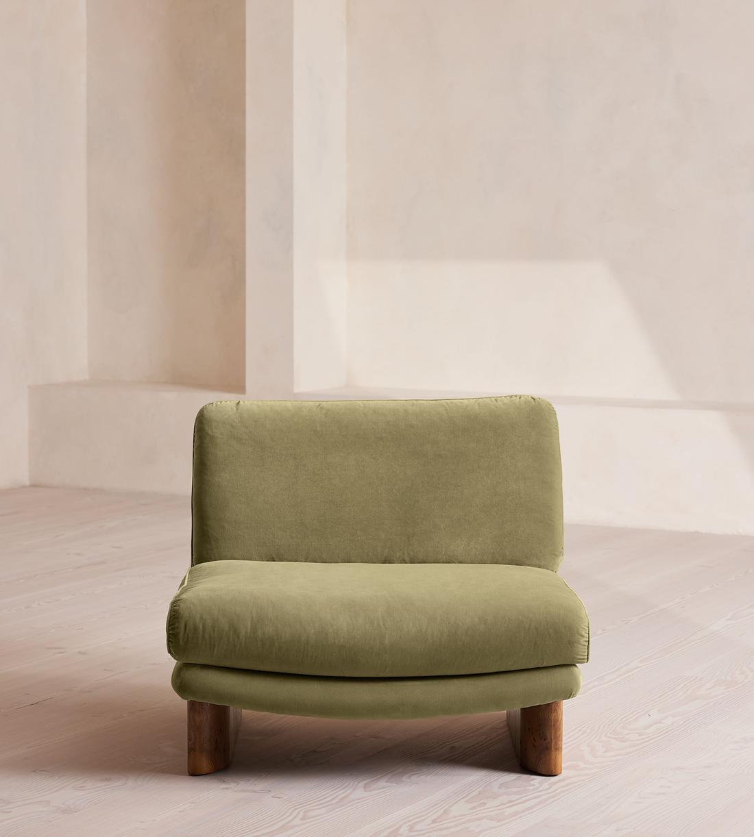 Tellis Chair - Velvet - Lichen - US - Listing - Image 1