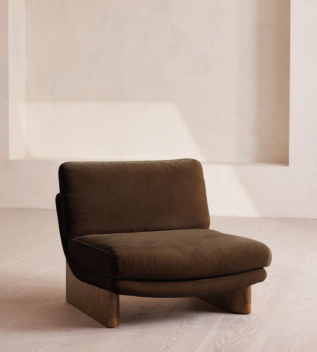 Tellis Chair - Velvet - Chocolate - US - Listing - Image 2