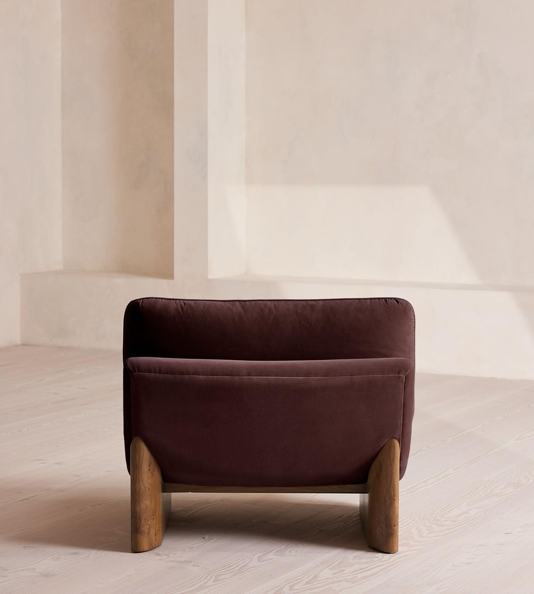 Tellis Chair - Velvet - Aubergine - UK - Images - Image 4