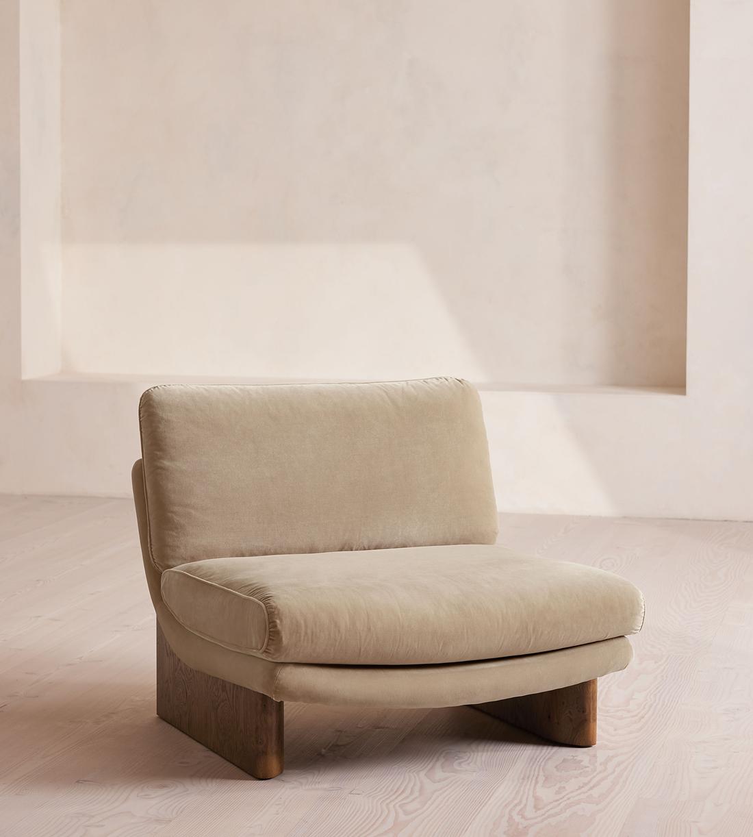 Tellis Chair - Velvet - Oyster - US - Listing - Image 2