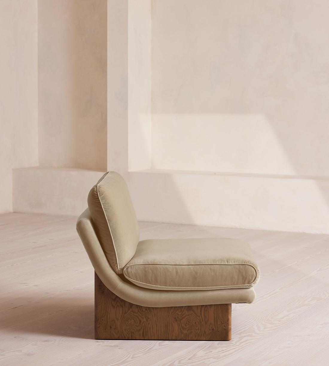 Tellis Chair - Velvet - Oyster - US - Images - Image 3
