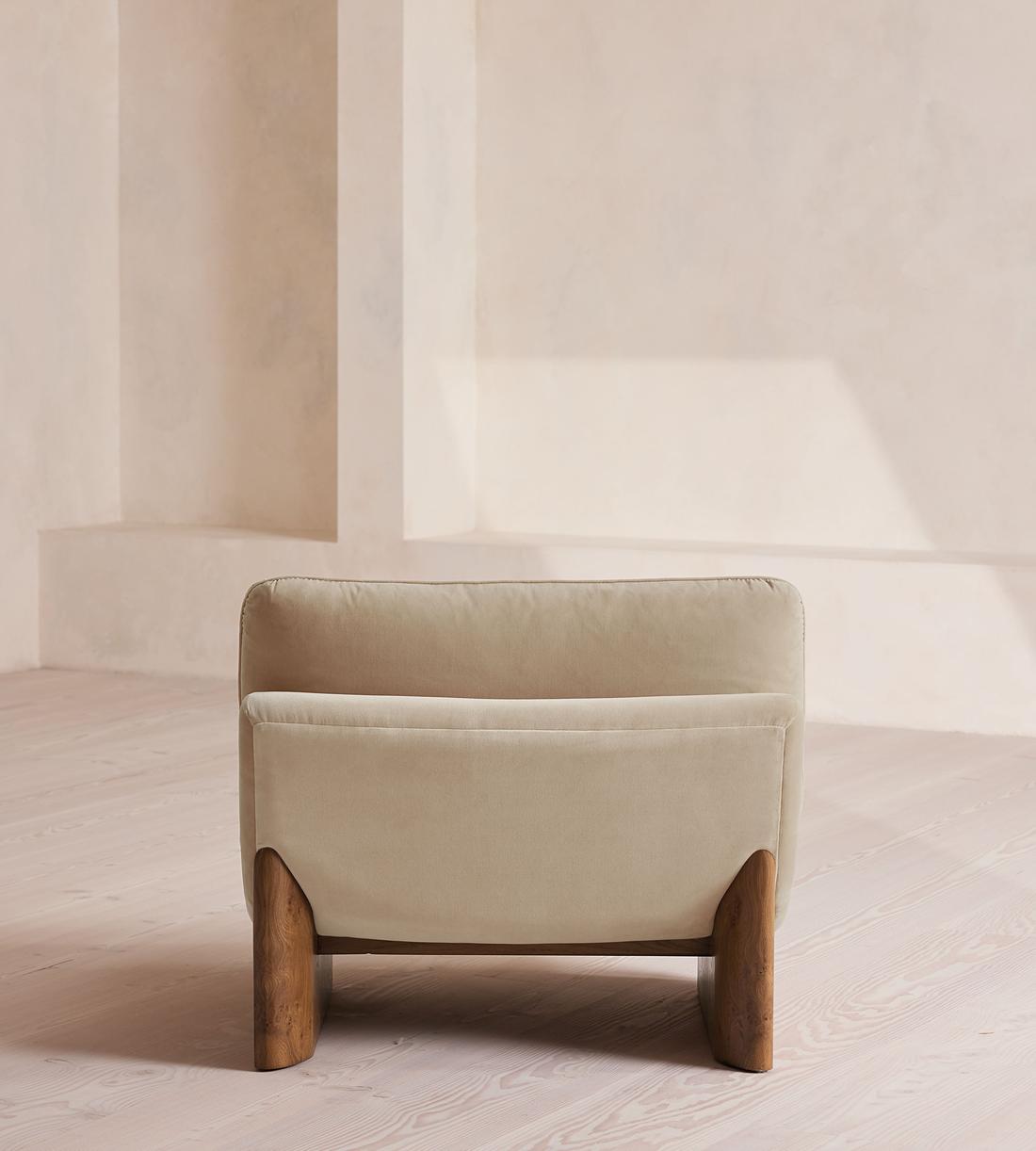 Tellis Chair - Velvet - Oyster - US - Images - Image 4