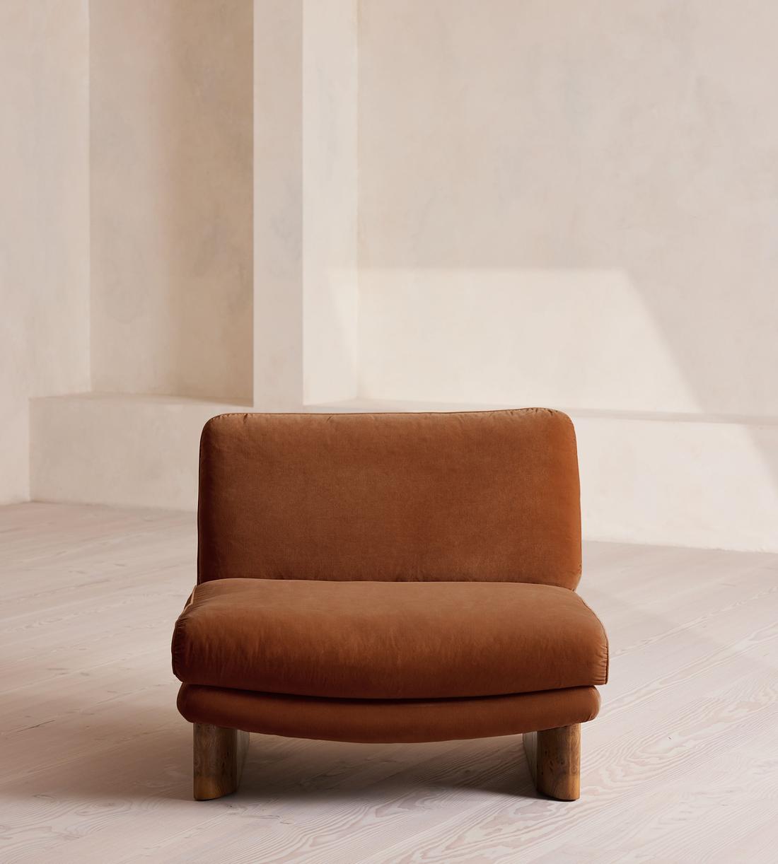 Tellis Chair - Velvet - Cinnamon - US - Listing - Image 1