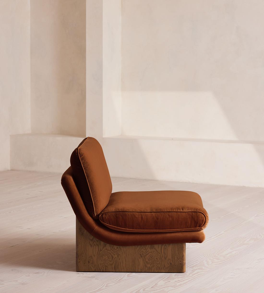 Tellis Chair - Velvet - Cinnamon - US - Images - Image 3