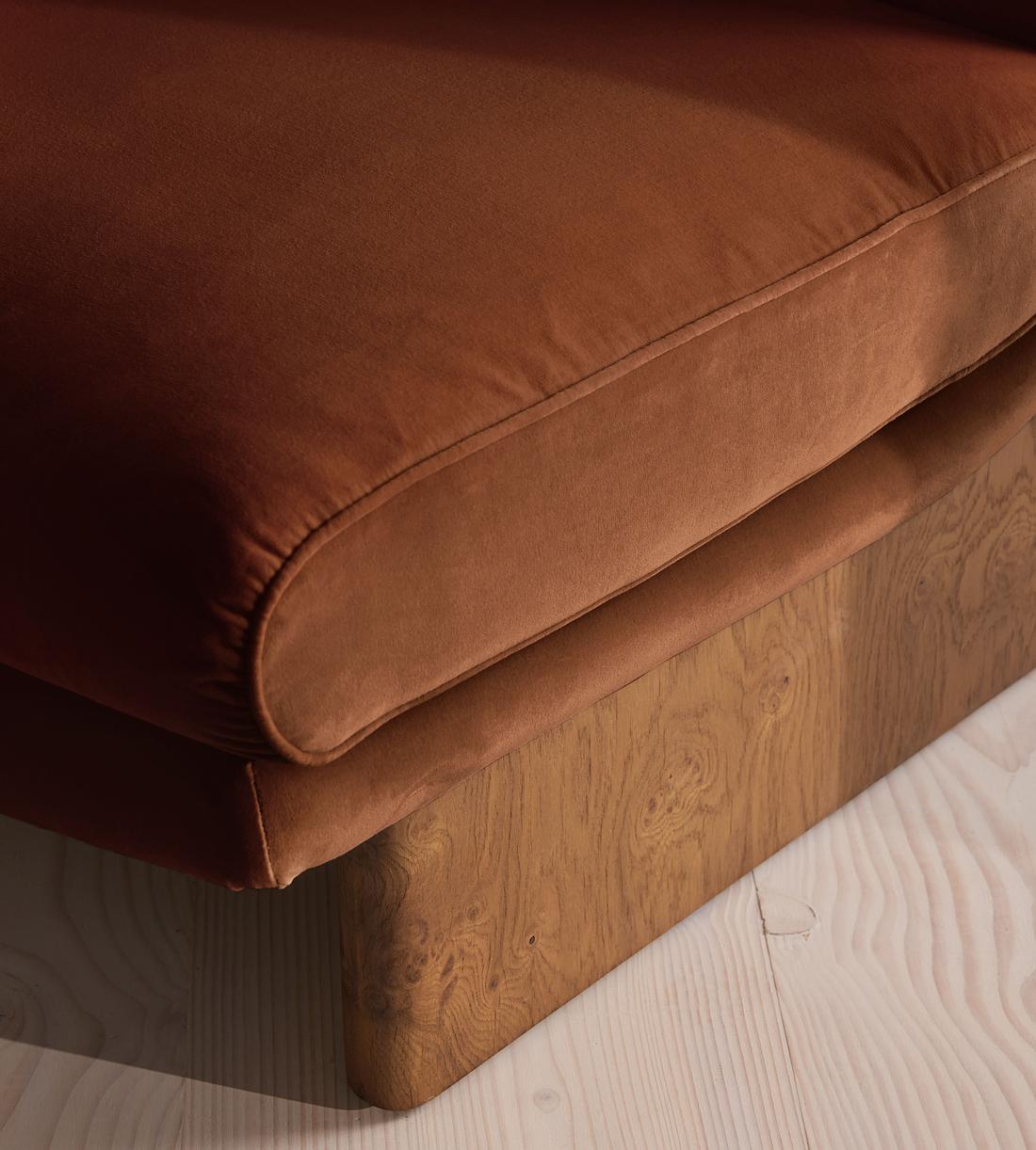 Tellis Chair - Velvet - Cinnamon - US - Images - Image 5