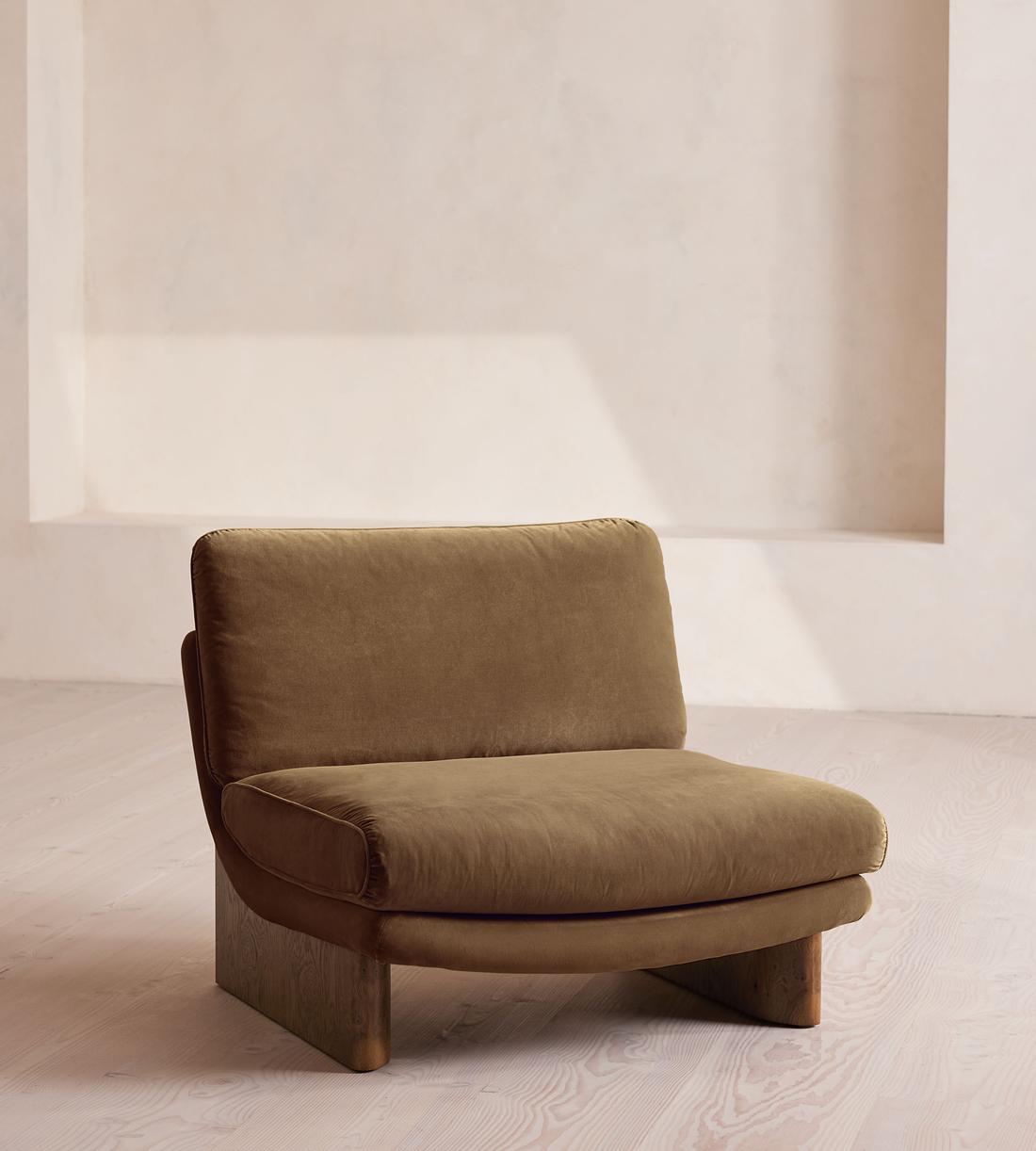 Tellis Chair - Velvet - Truffle - US - Listing - Image 2