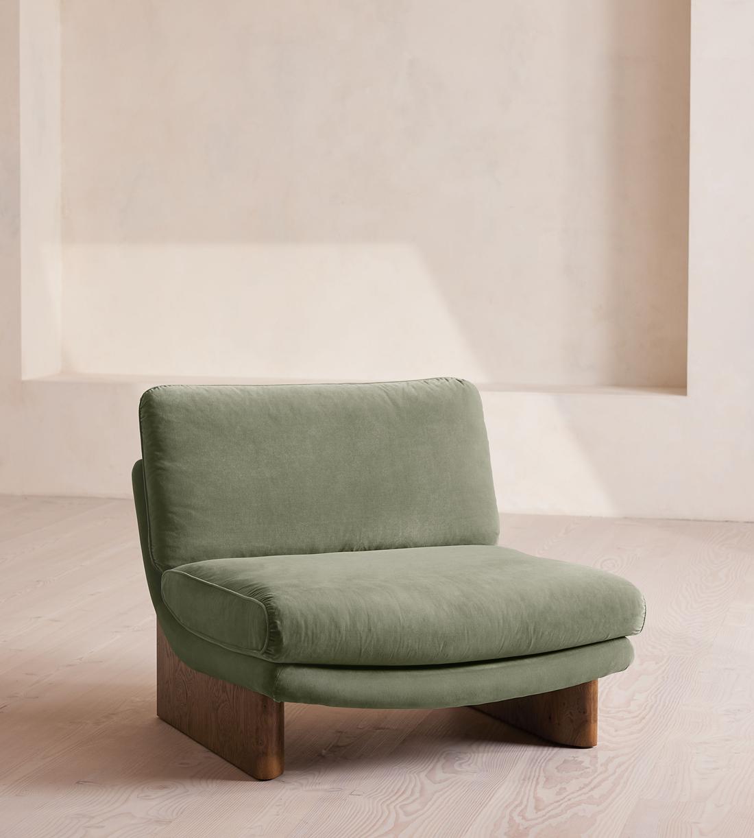 Tellis Chair - Velvet - Seafoam - US - Listing - Image 2