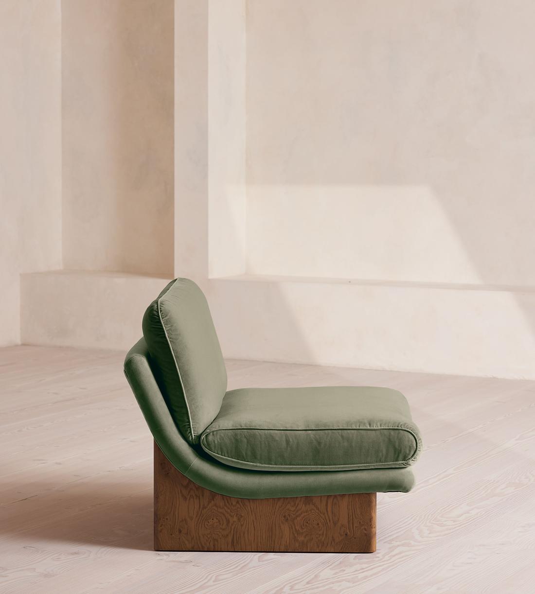 Tellis Chair - Velvet - Seafoam - US - Images - Image 3