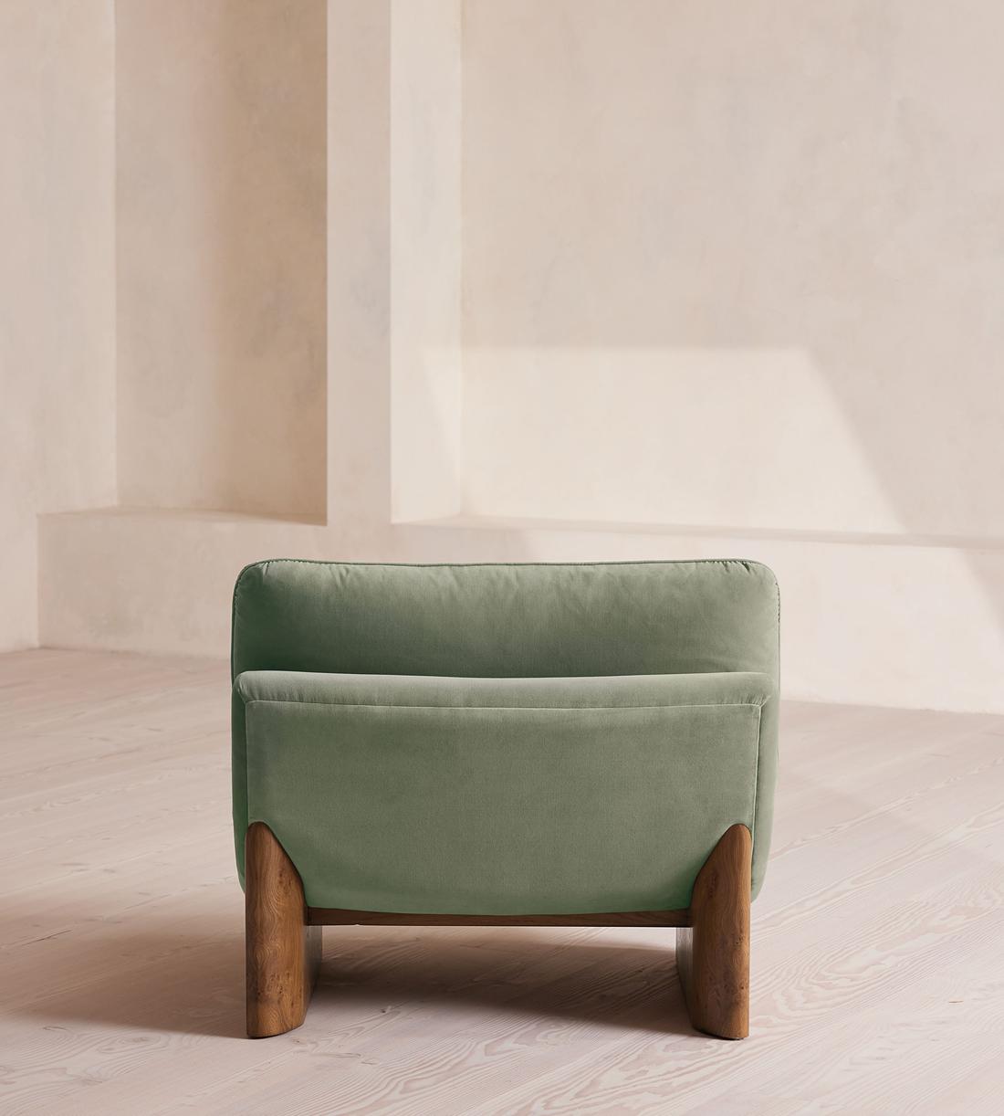 Tellis Chair - Velvet - Seafoam - US - Images - Image 4
