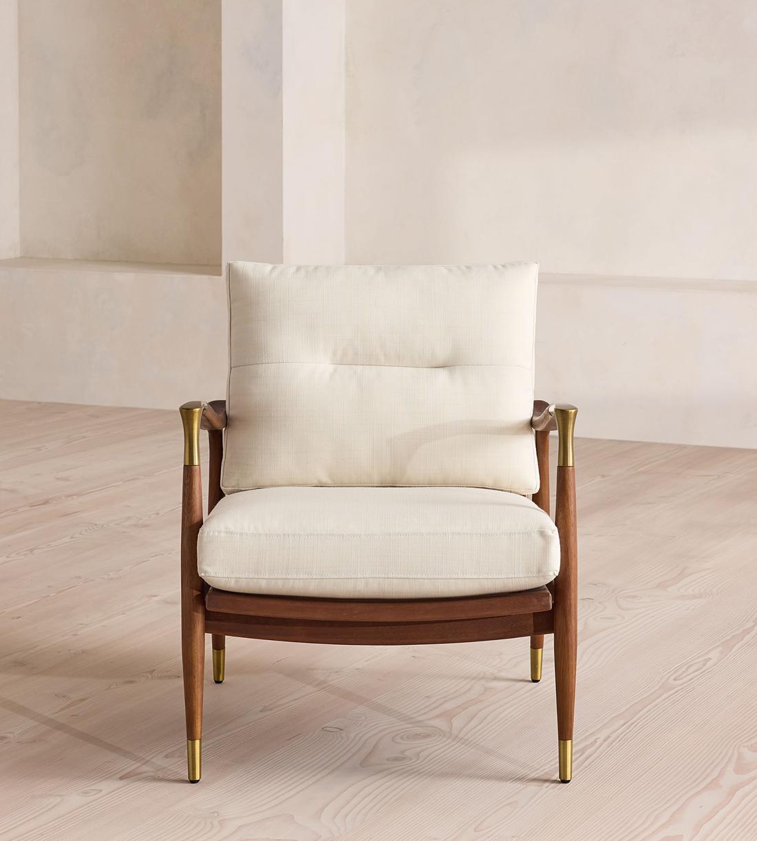 Theodore Outdoor Armchair - Off White - UK - Listing - Image 2