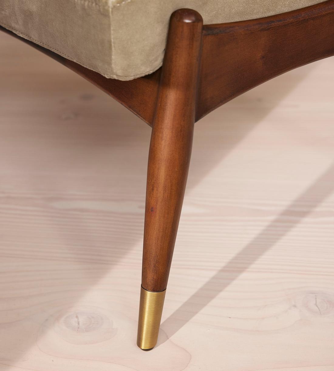 Theodore Footstool - Velvet - Oyster - UK - Images - Image 5