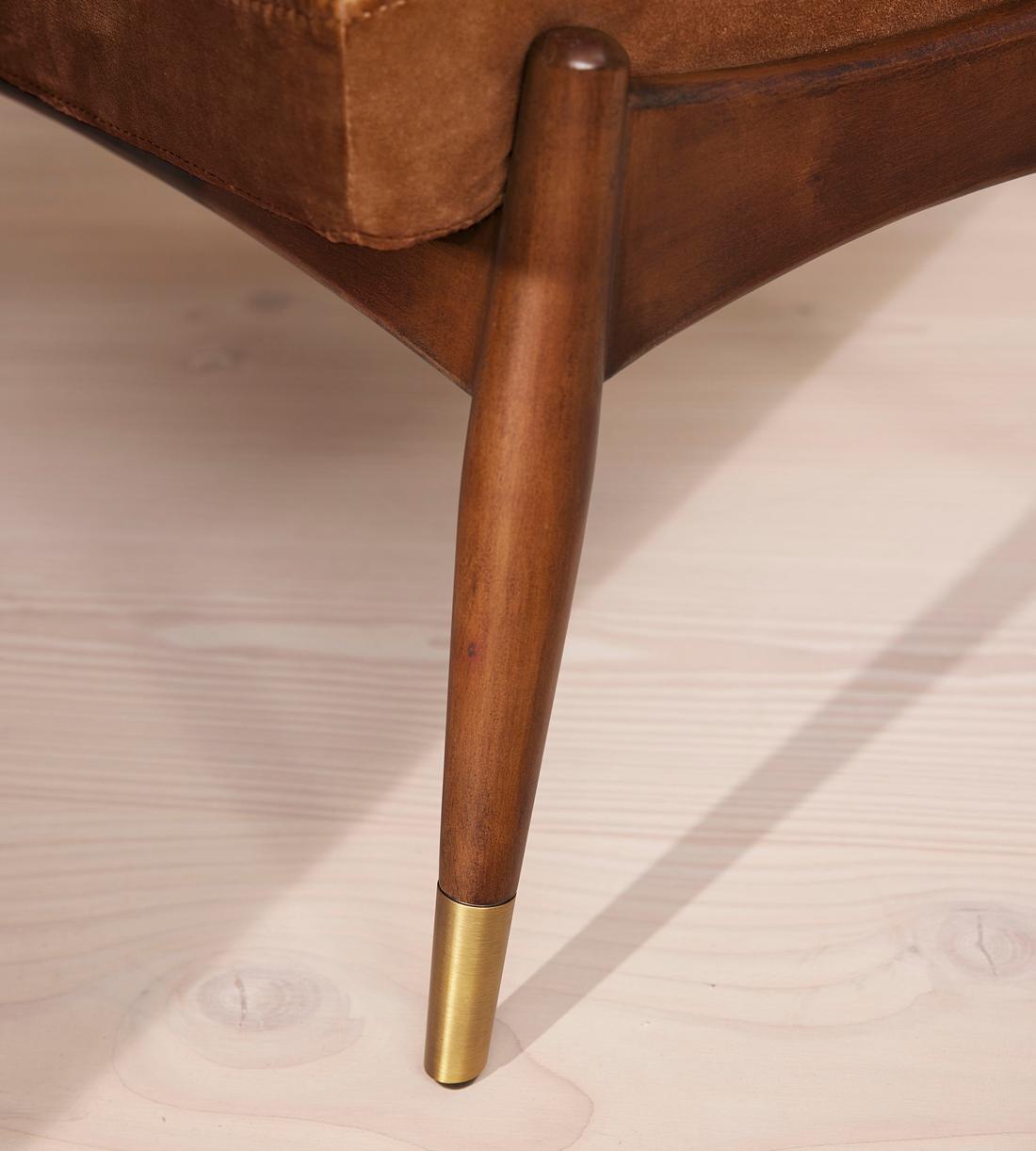 Theodore Footstool - Velvet - Cinnamon - US - Images - Image 5