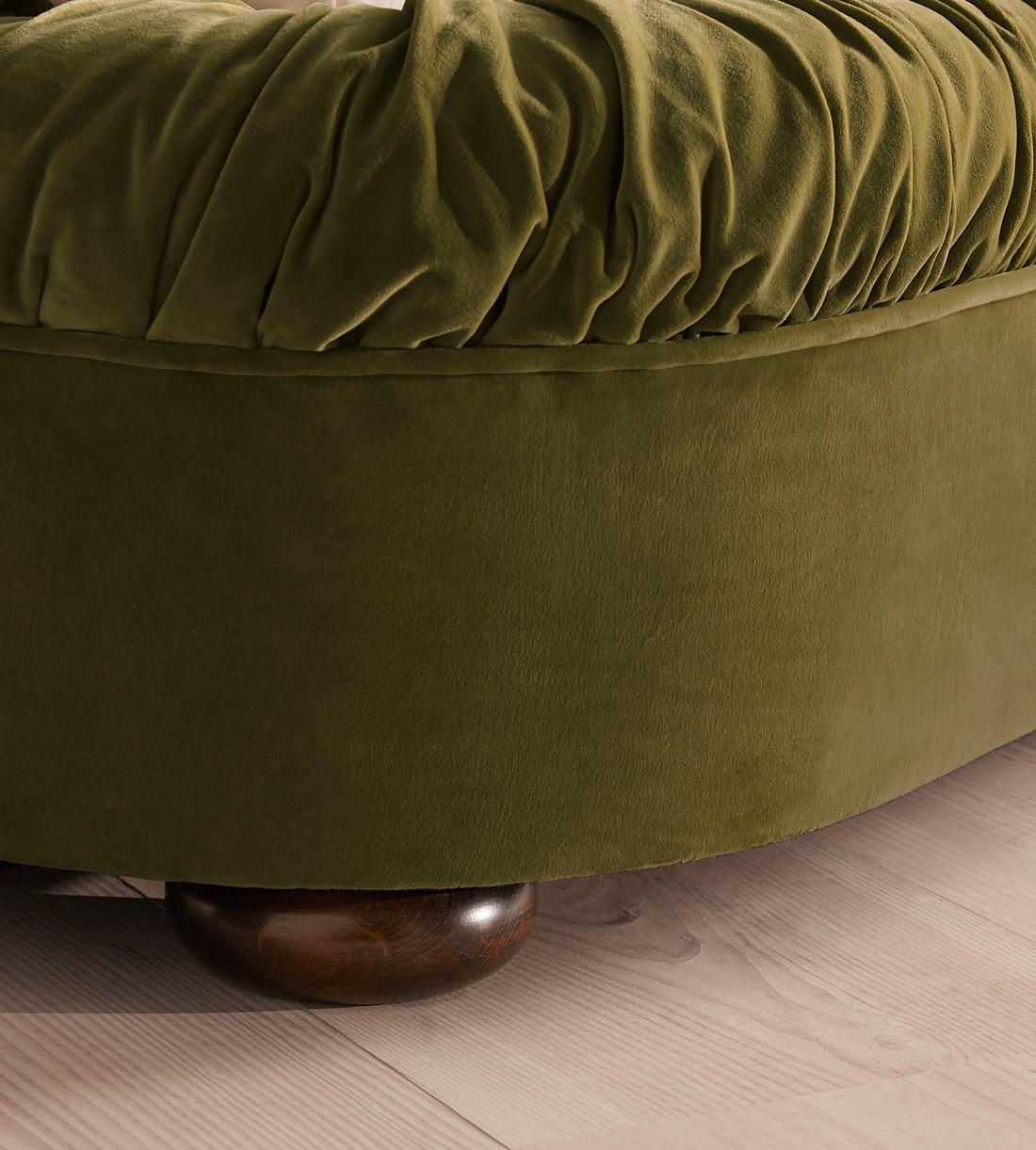 Vara Bed - King - Velvet - Olive - US - Images - Image 5