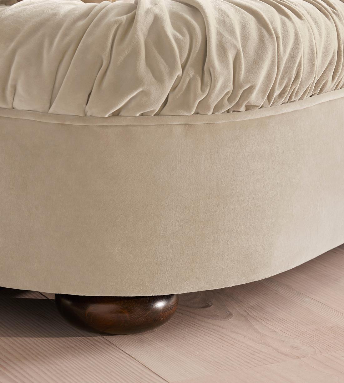 Vara Bed - King - Velvet - Oyster - US - Images - Image 5