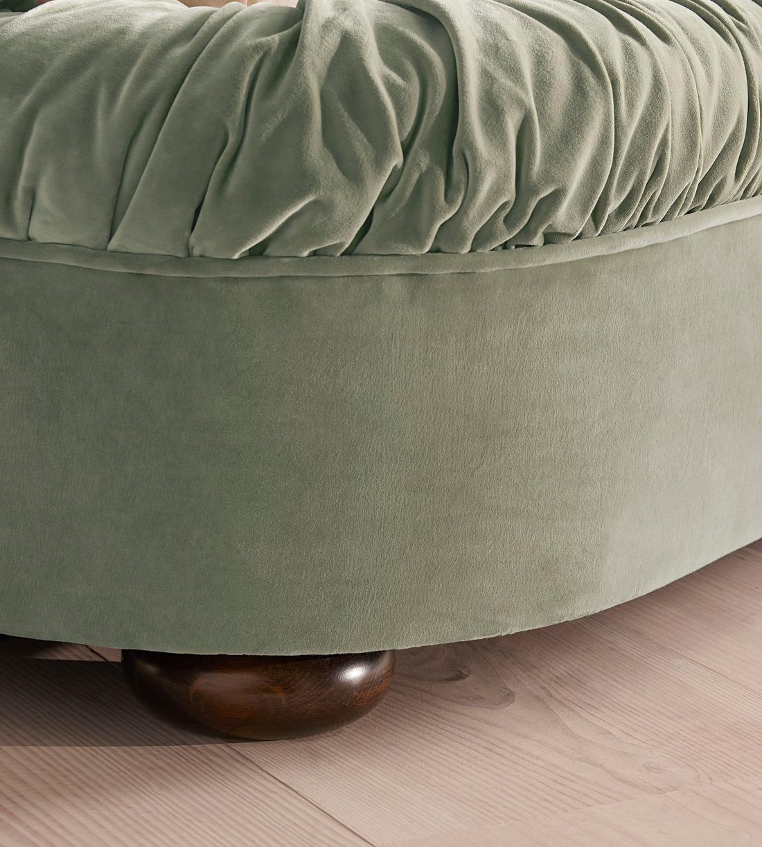Vara Bed - King - Velvet - Seafoam - US - Images - Image 5