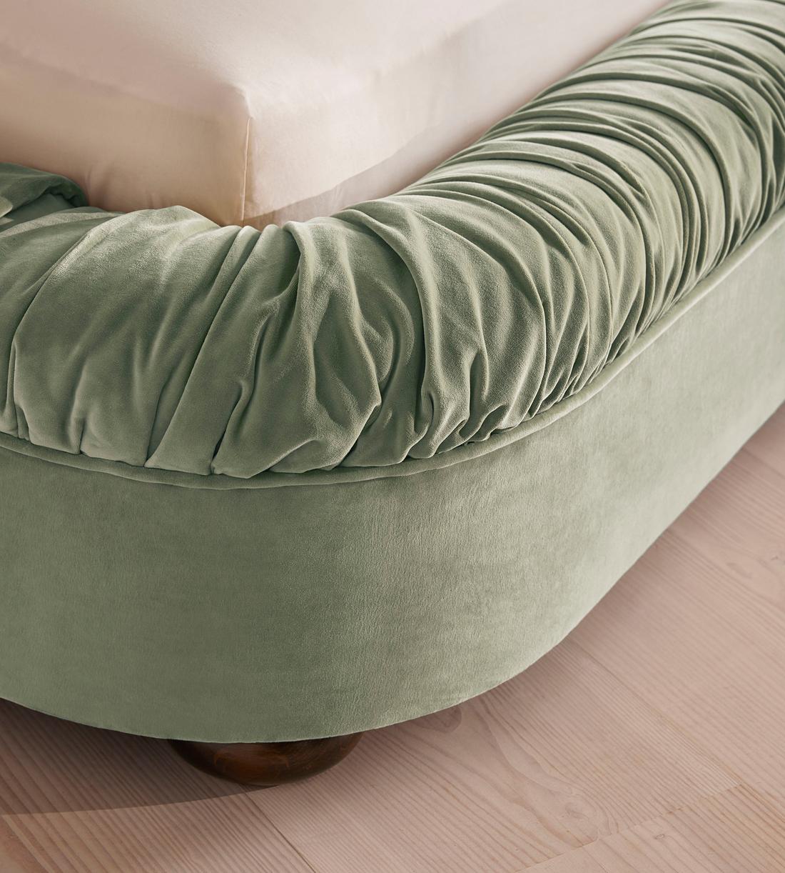 Vara Bed - Emperor - Velvet - Seafoam - UK - Images - Image 4