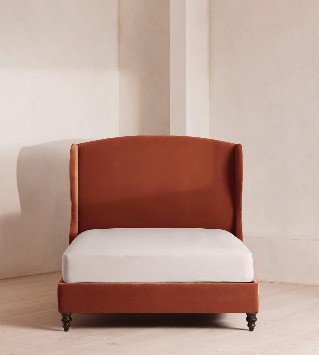Rivas Bed - King - Velvet Rust - Listing - Image 2