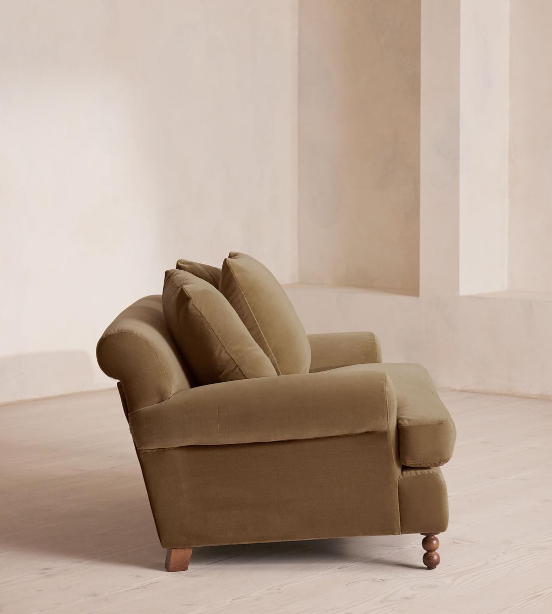 Audrey Loveseat - Velvet - Truffle - UK - Images - Image 3
