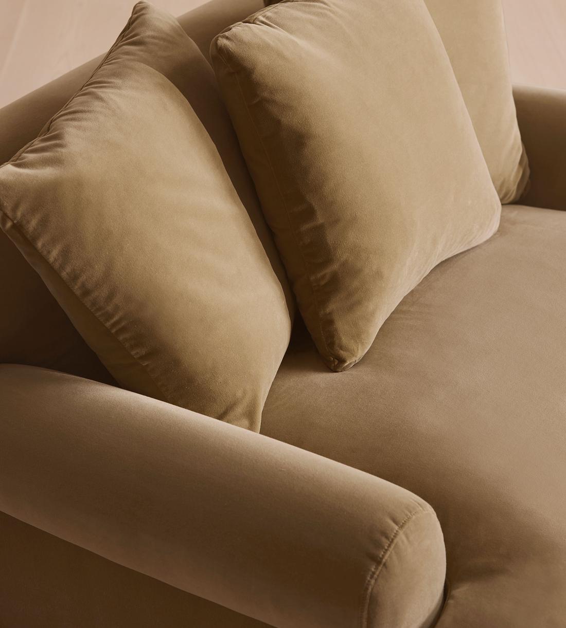 Audrey Loveseat - Velvet - Truffle - US - Images - Image 5