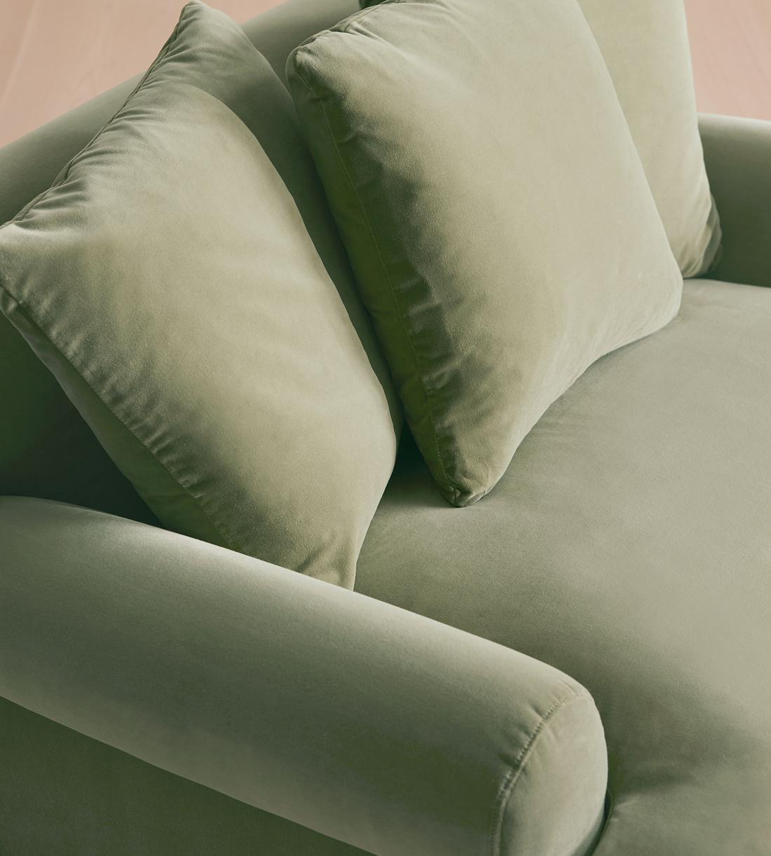 Audrey Loveseat - Velvet - Seafoam - US - Images - Image 5