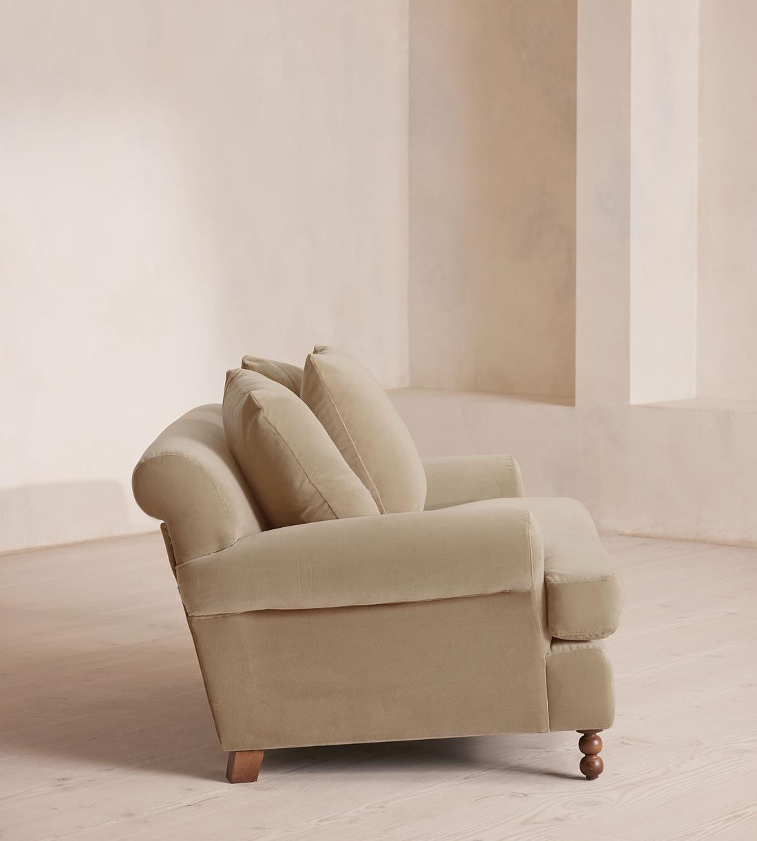 Audrey Loveseat - Velvet - Oyster - UK - Images - Image 3