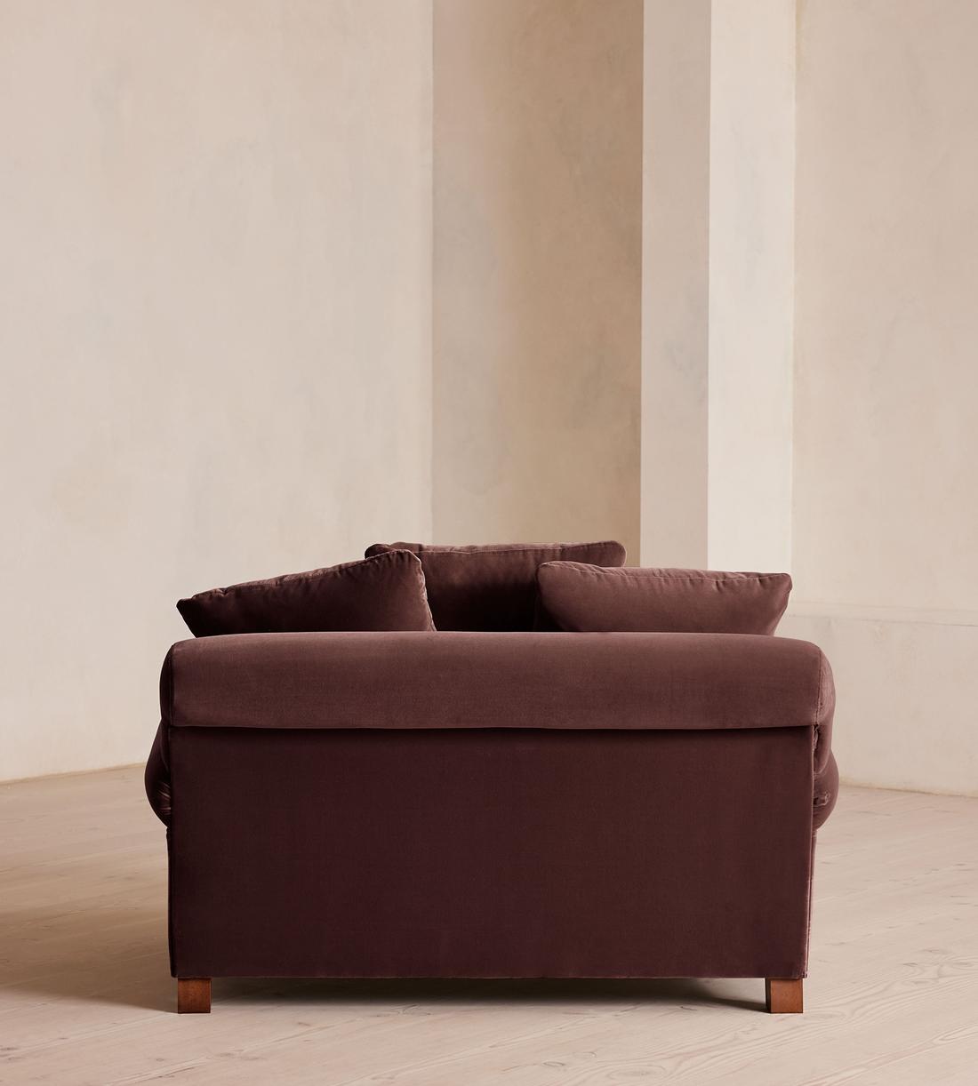 Audrey Loveseat - Velvet - Aubergine - US - Images - Image 4
