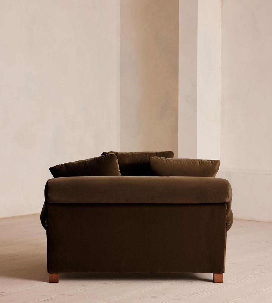 Audrey Loveseat - Sofa - Velvet - Chocolate - US - Images - Image 4