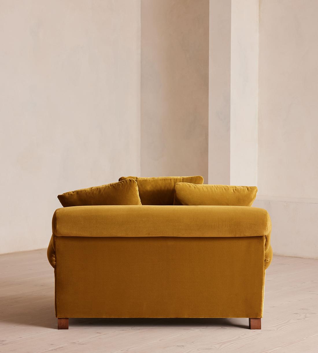 Audrey Loveseat - Velvet - Mustard - US - Images - Image 4