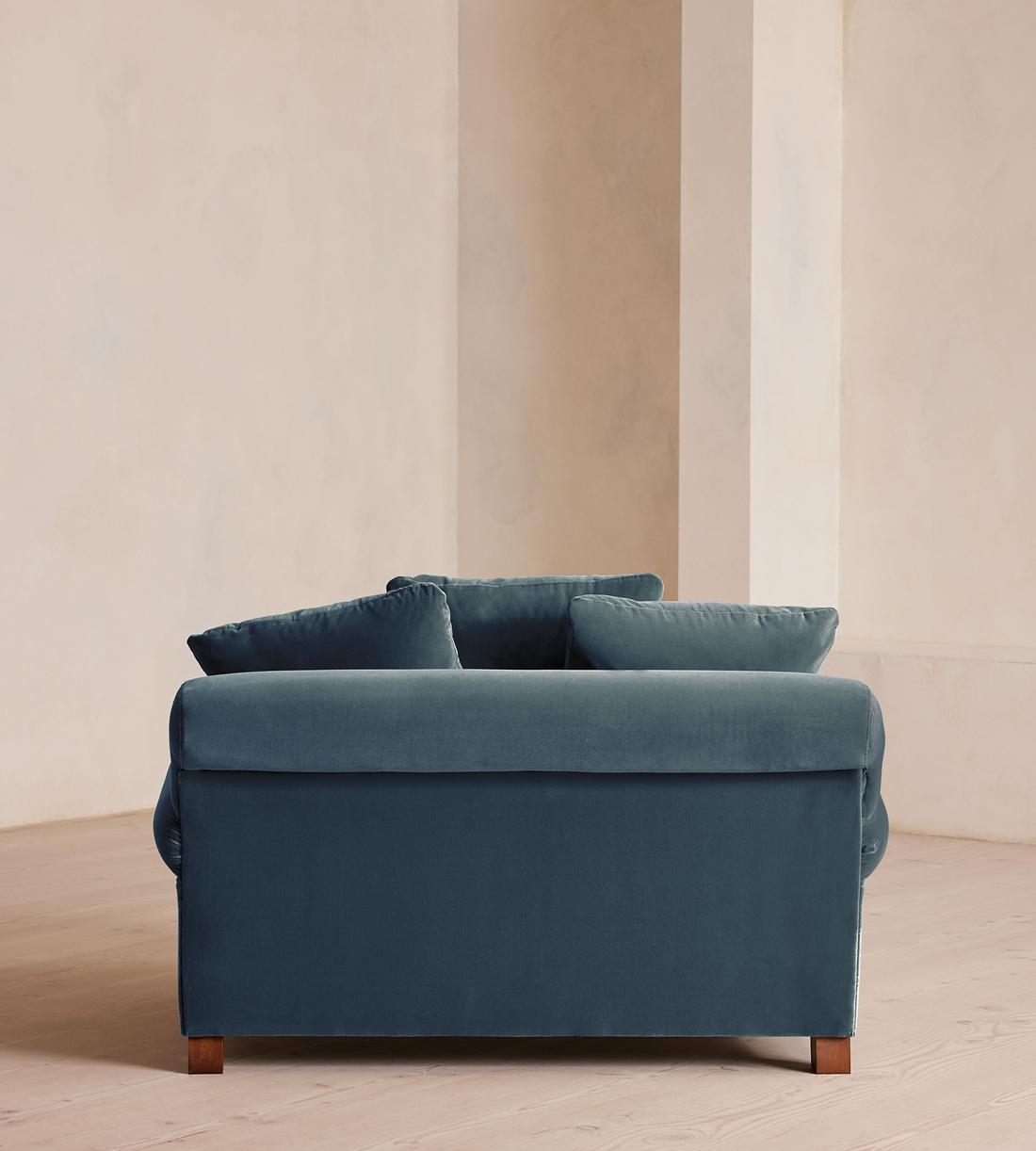 Audrey Loveseat - Velvet - Grey Blue - US - Images - Image 4