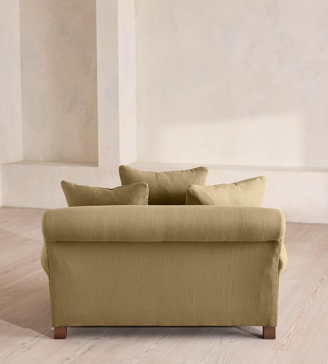Audrey Loveseat - Linen - Wheat - US - Images - Image 4