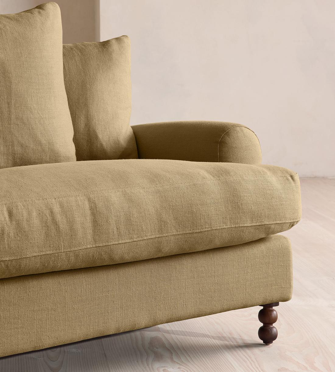 Audrey Loveseat - Linen - Wheat - US - Images - Image 5