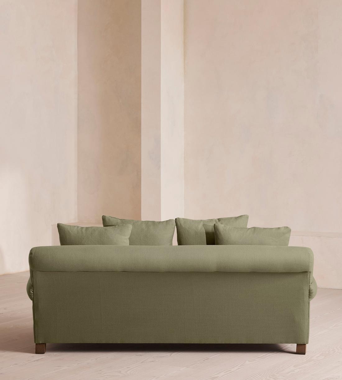 Audrey Two Seater - Sofa - Linen - Sage - US - Images - Image 4