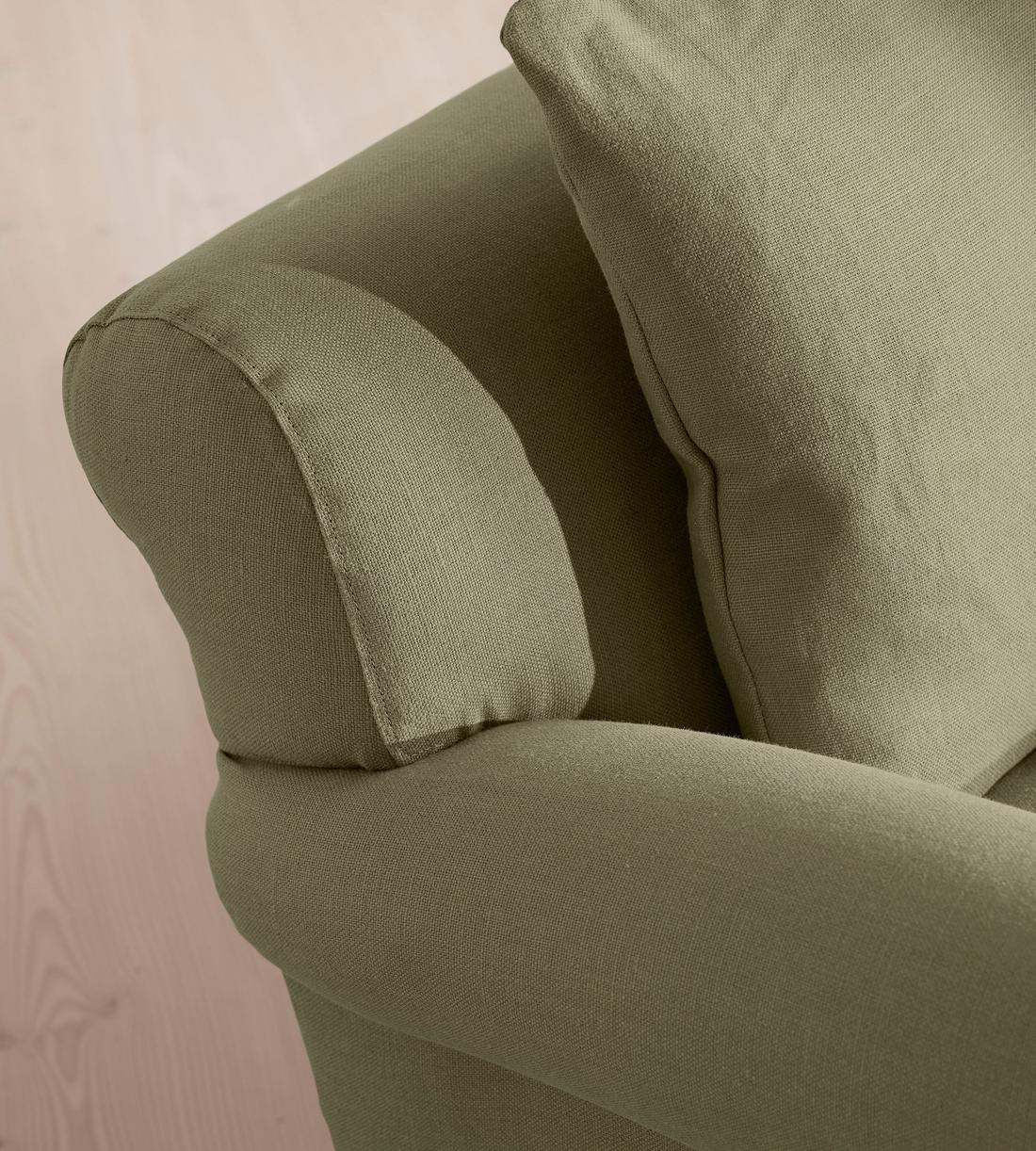 Audrey Two Seater - Sofa - Linen - Sage - US - Images - Image 5