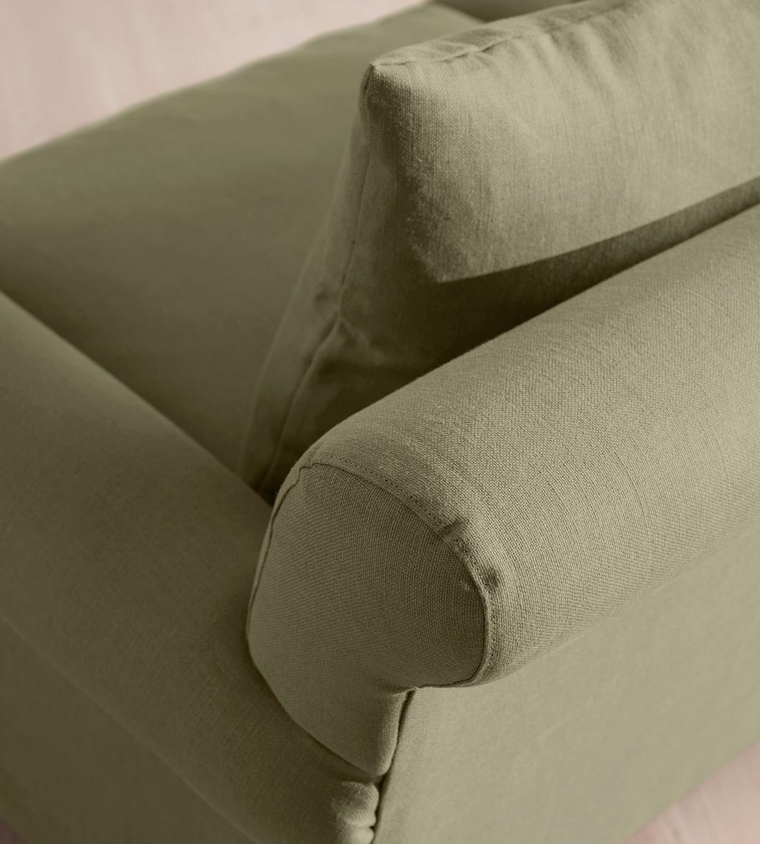 Audrey Two Seater - Sofa - Linen - Sage - US - Images - Image 6
