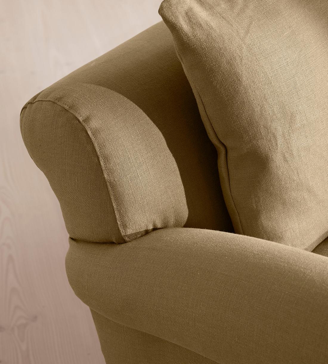 Audrey Two Seater - Sofa - Linen - Wheat - US - Images - Image 5