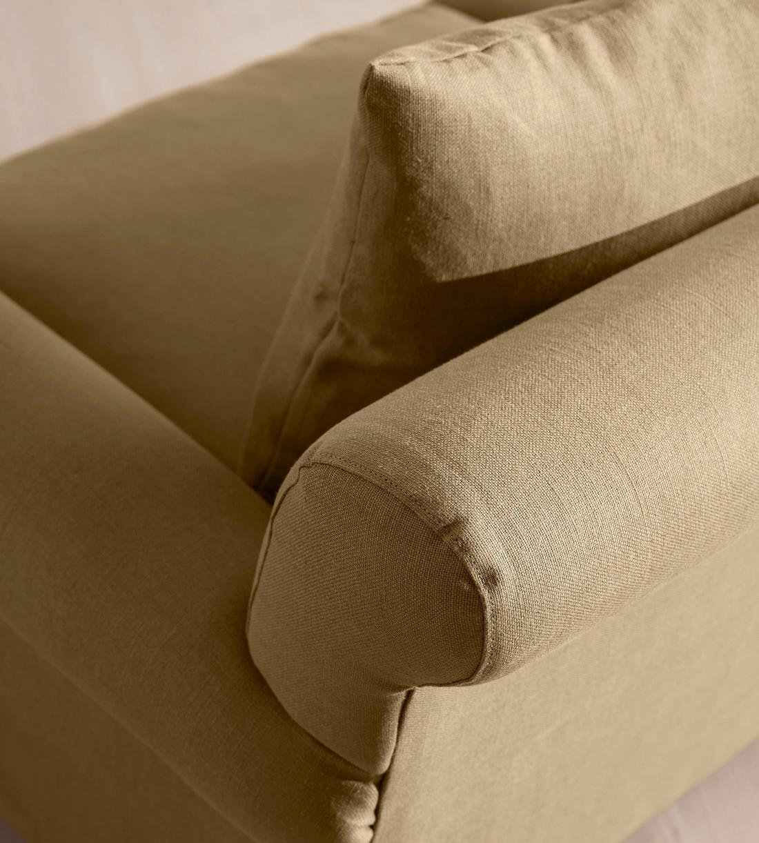 Audrey Two Seater - Sofa - Linen - Wheat - US - Images - Image 6