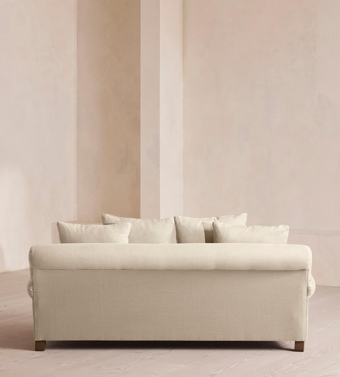 Audrey Two Seater - Sofa - Linen - Bisque - US - Images - Image 4