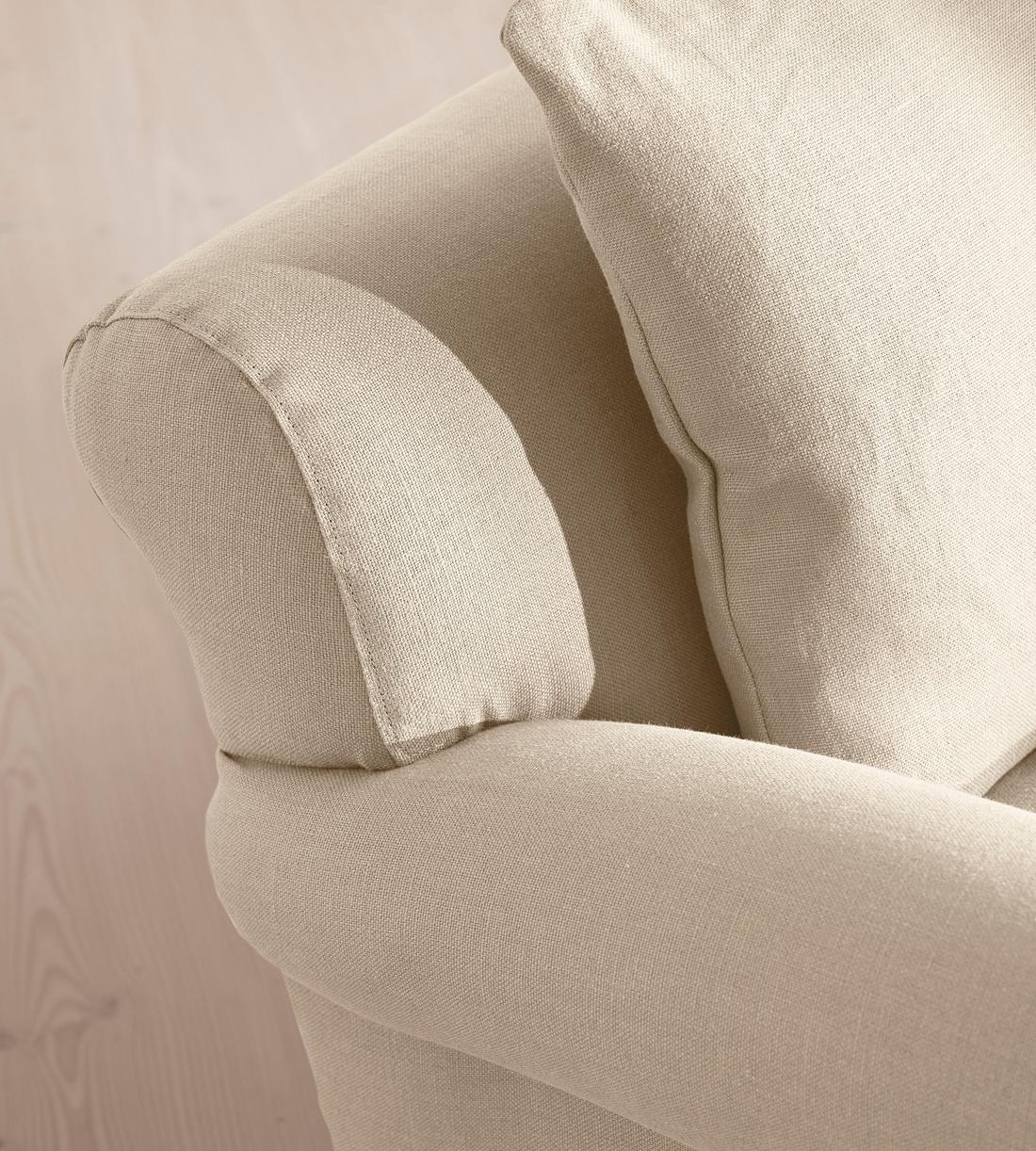 Audrey Two Seater - Sofa - Linen - Bisque - US - Images - Image 5