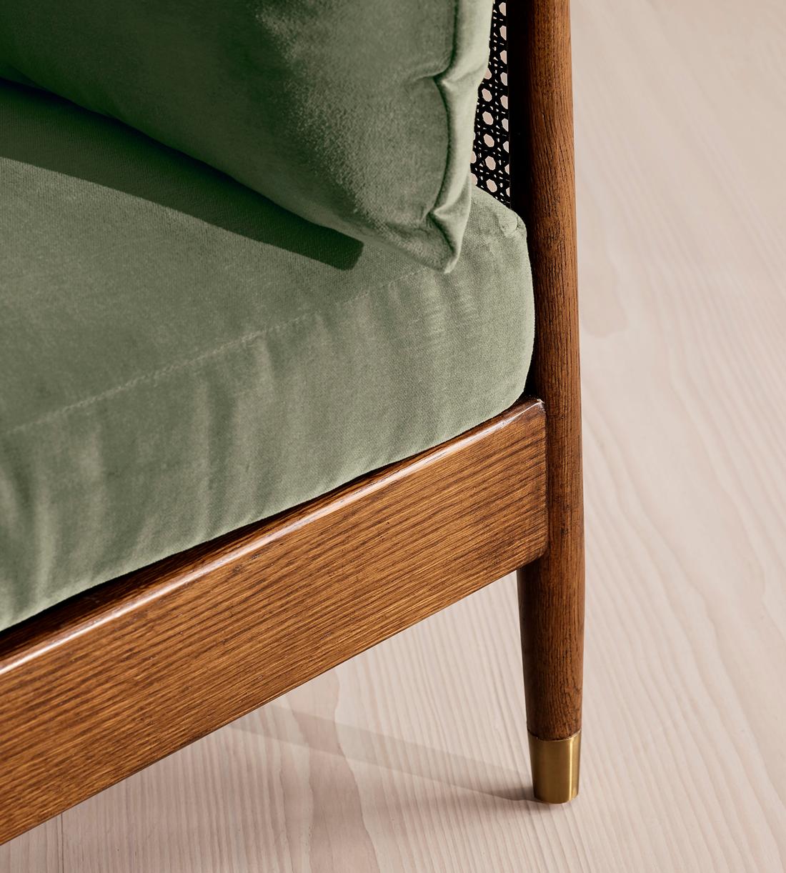 Atlanta Loveseat - Velvet - Seafoam - UK - Images - Image 5