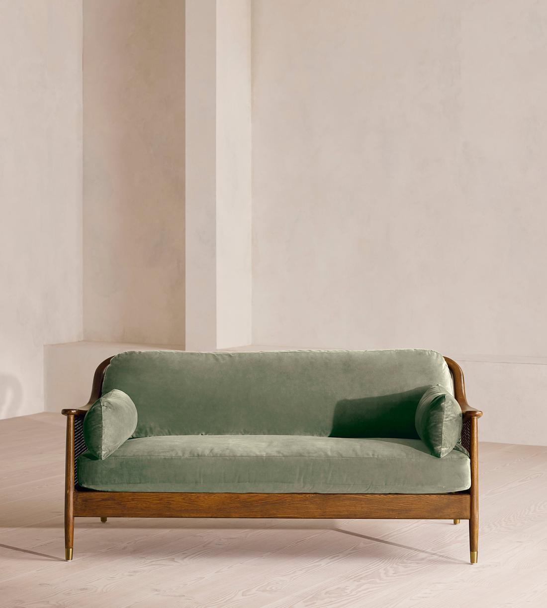 Atlanta Three Seater - Velvet - Seafoam - US - Listing - Image 2