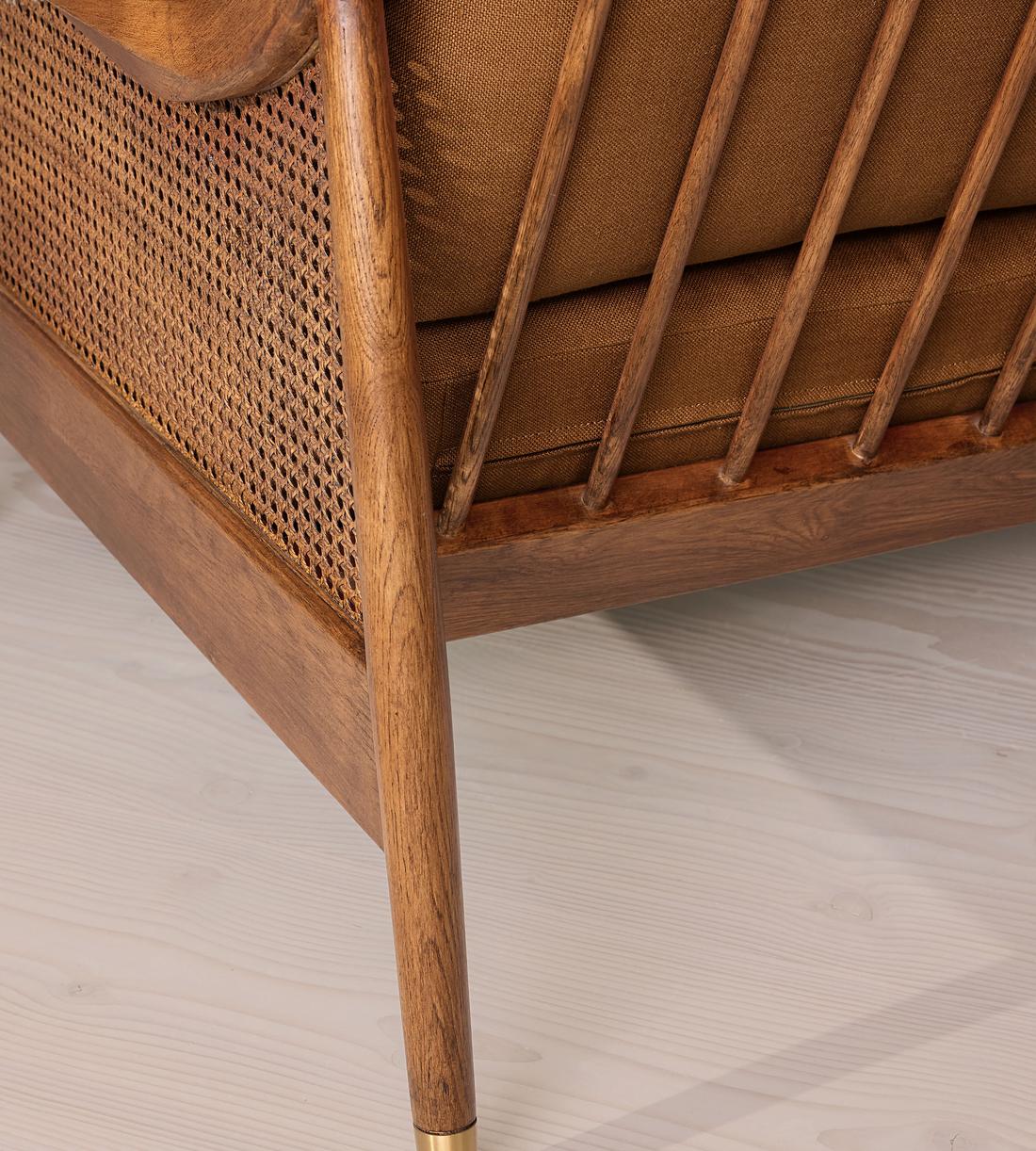 Atlanta Loveseat - Linen - Terracotta - UK - Images - Image 6