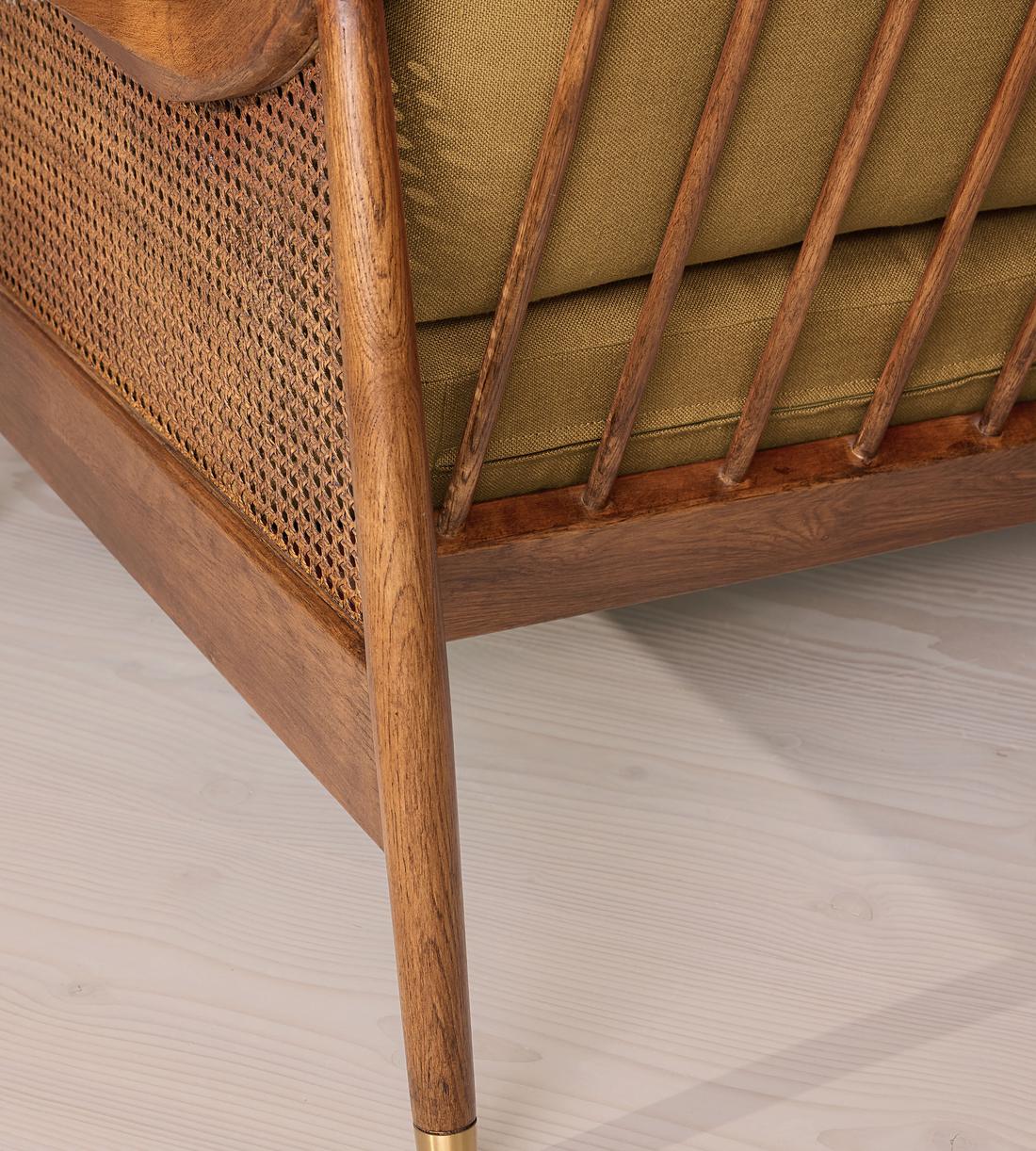 Atlanta Loveseat - Linen - Ochre - US - Images - Image 5