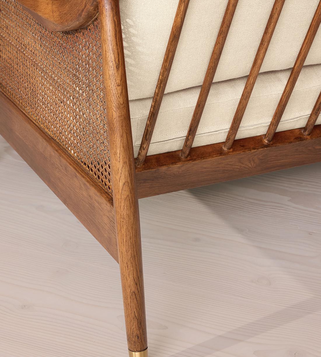 Atlanta Loveseat - Linen - Bisque - Images - Image 5