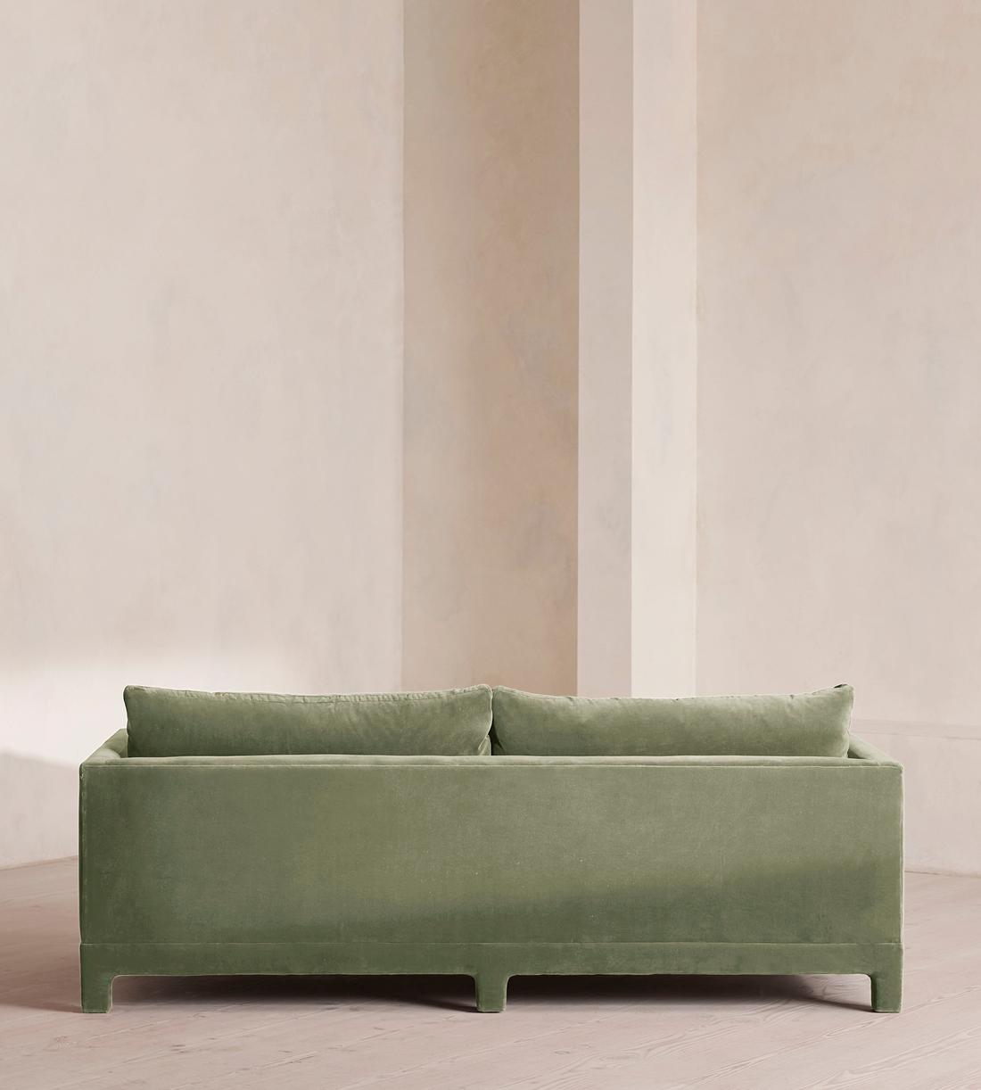 Ashford Three Seater Sofa - Velvet - Seafoam - UK - Images - Image 4