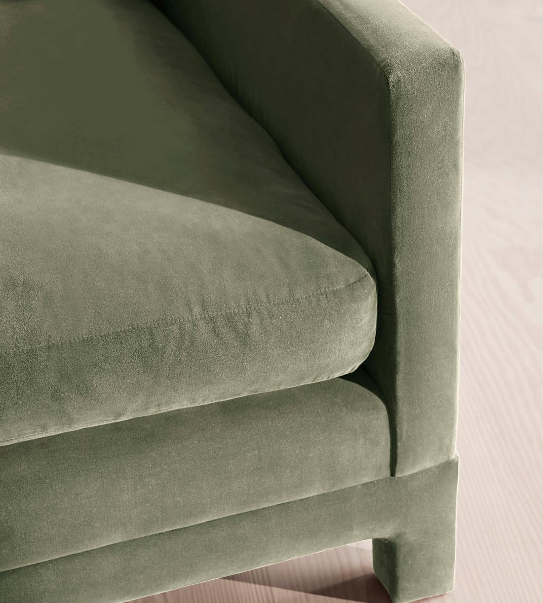 Ashford Three Seater Sofa - Velvet - Seafoam - UK - Images - Image 6